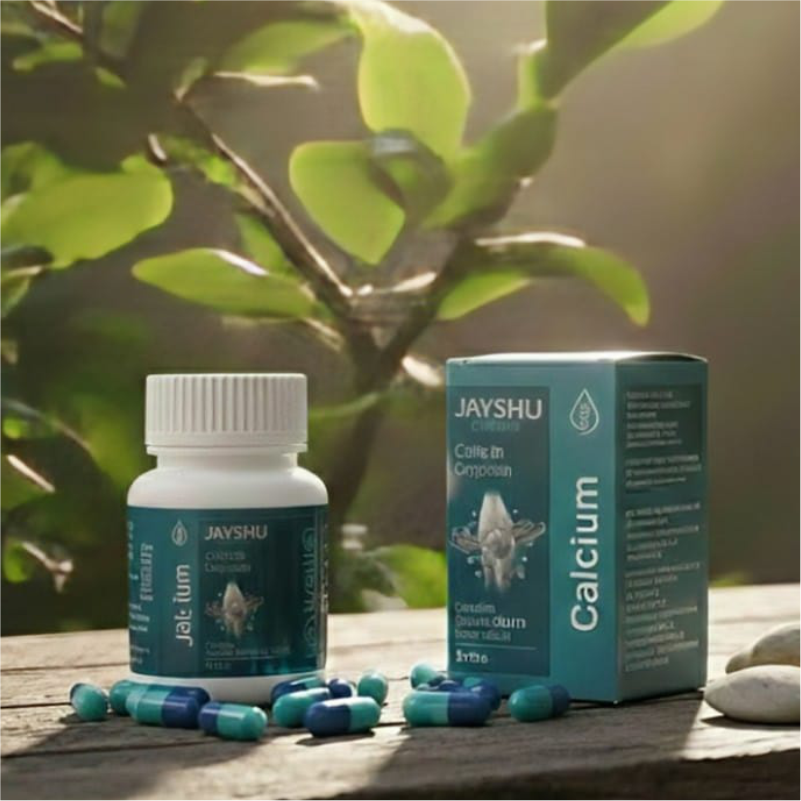 Jayshu Ayurveda Calcium Capsules – Strengthen Bones Naturally - Image 2