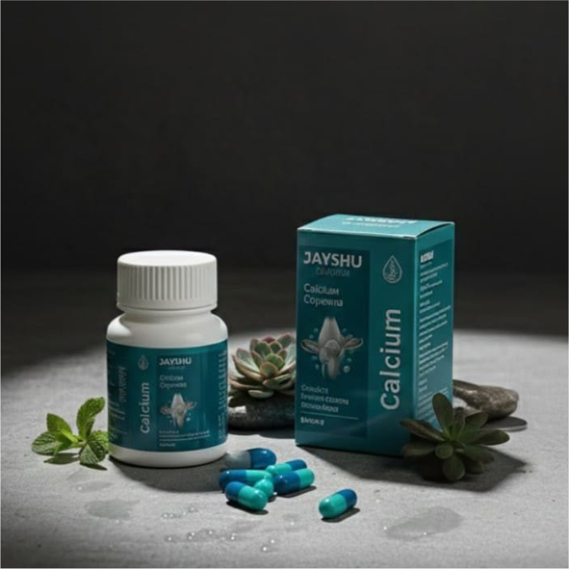 Jayshu Ayurveda Calcium Capsules – Strengthen Bones Naturally - Image 3