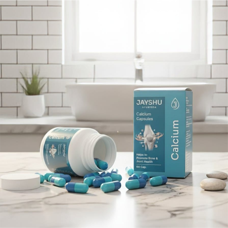 Jayshu Ayurveda Calcium Capsules – Strengthen Bones Naturally - Image 5