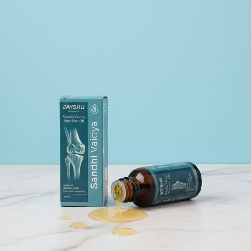 Jayshu Ayurveda Sandhi Vaidya Joint Pain Oil – Relieve Joint Pain Naturally - Image 3