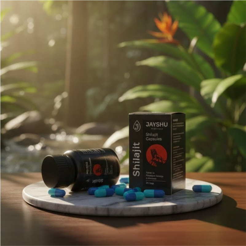 Jayshu Ayurveda Shilajit Capsules – Boost Energy & Immunity - Image 6